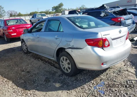 2009 Toyota Corolla Le z USA, uszkodzony, nr VIN JTDBL40E799092865